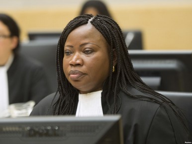 ICC Chief Prosecutor Fatou Bensouda