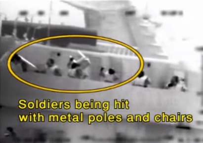 Gaza-Flotilla-2010-Mavi-Marmara-Passengers-Attacking-IDF-Soldiers