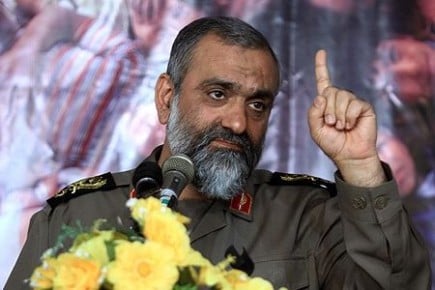 Iran's Force Brigadier General Mohammad Reza Naqdi