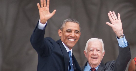 President Barack Obama, former President Jimmy Carter Anniversary of March on Washington