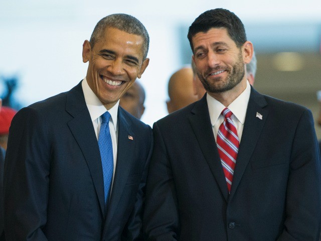 Obama andd Paul Ryan