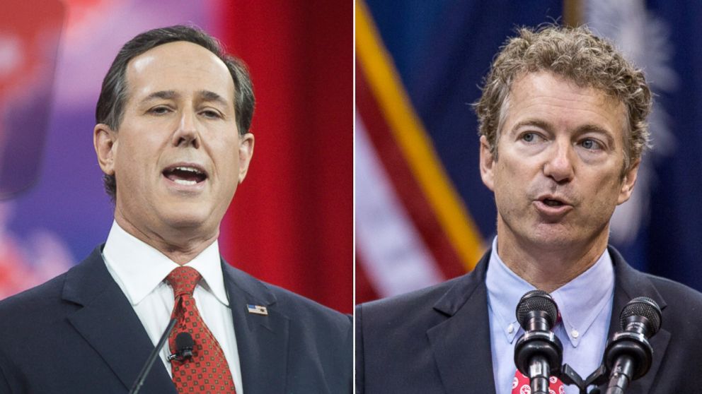 Rand Paul Rick Santorum