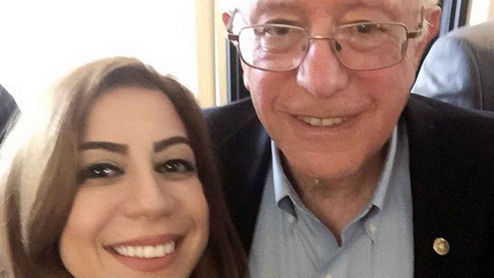 Bernie Sanders CAIR’s Rasha Mubarak