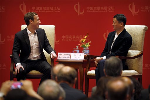 Mark Zuckerberg, Jack Ma