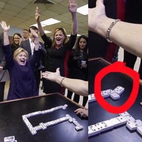 hillary-dominos