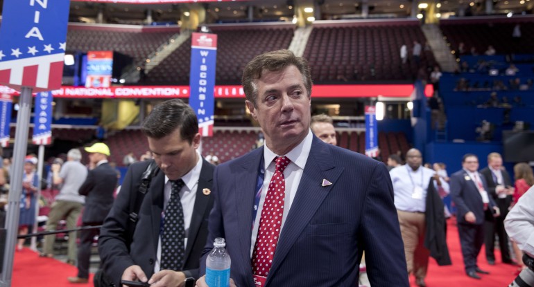 Trump campaign chairman Paul Manafort