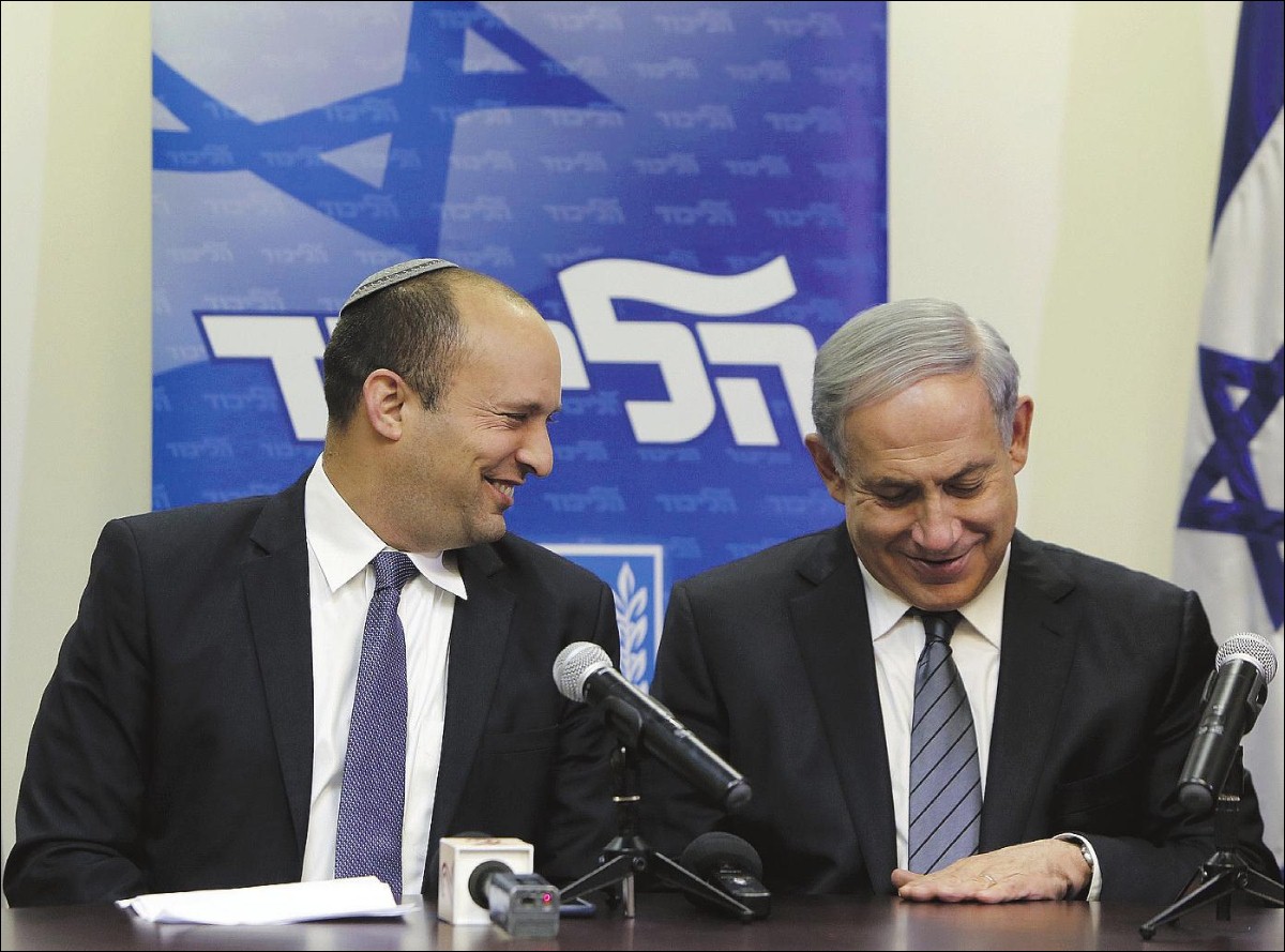 Naftali Bennett Bibi Netanyahu