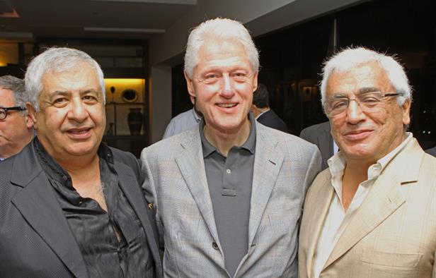 Gilbert-and-Roland-Chagoury-with-former-US-President-Bill-Clinton